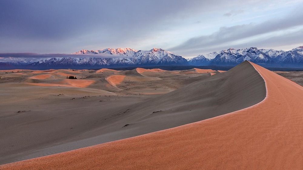 Чарская пустыня на рассвете