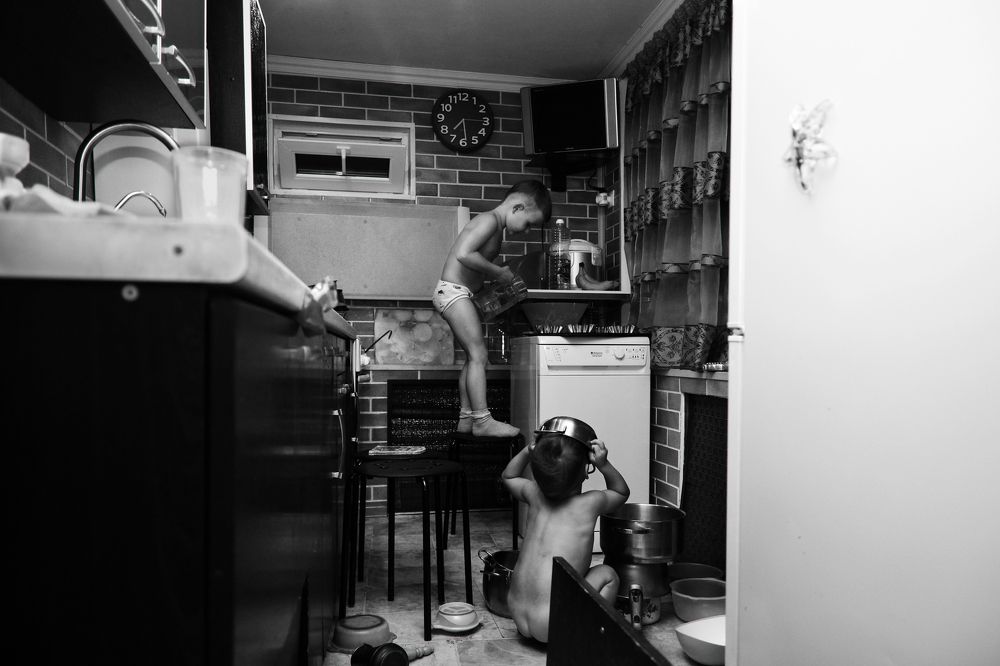 Вечером на кухне