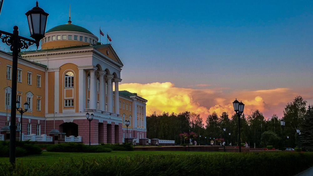 Золотые облака