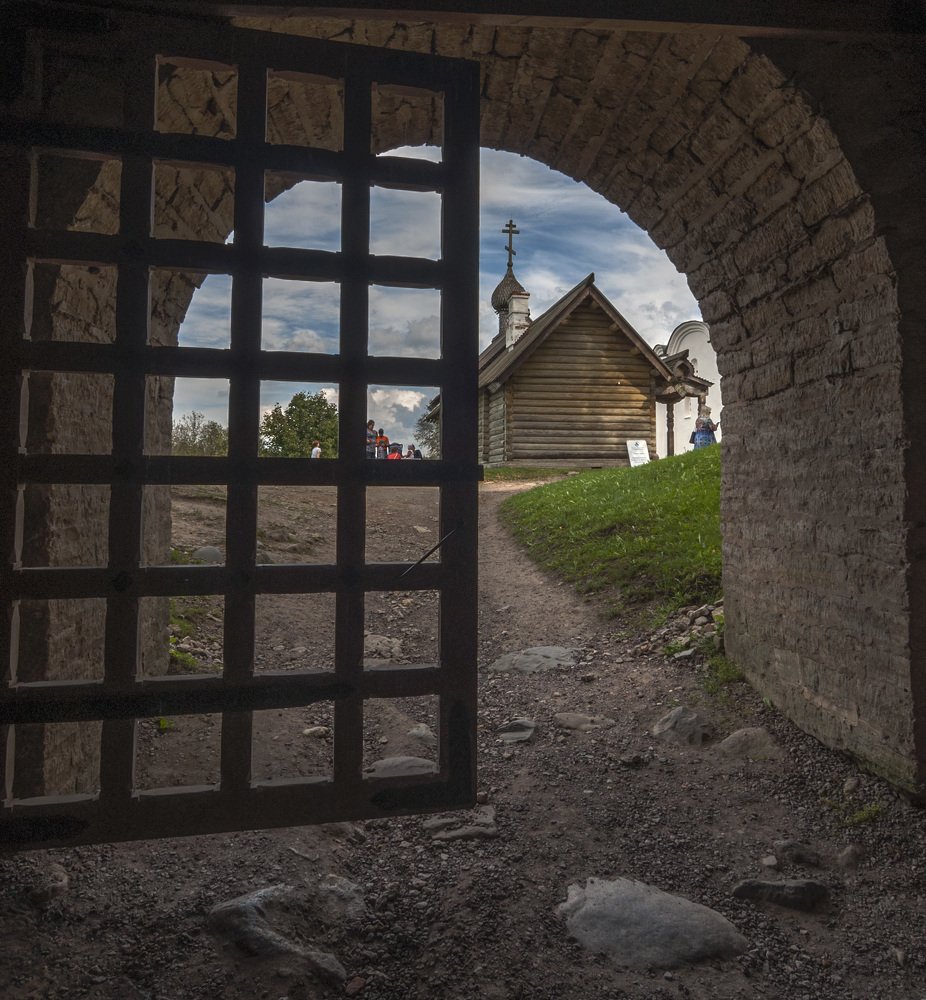 Вход в крепость