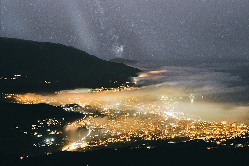 Ночная Ялта