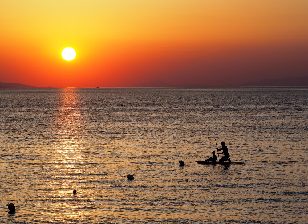 Морской закат