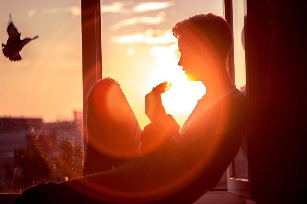 На рассвете