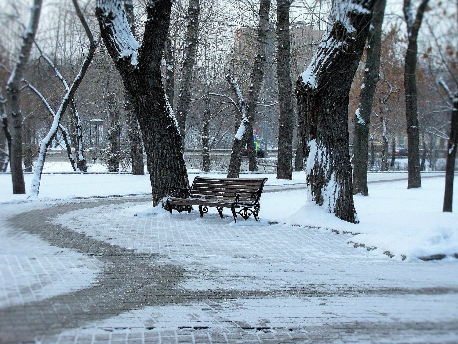 московская зима