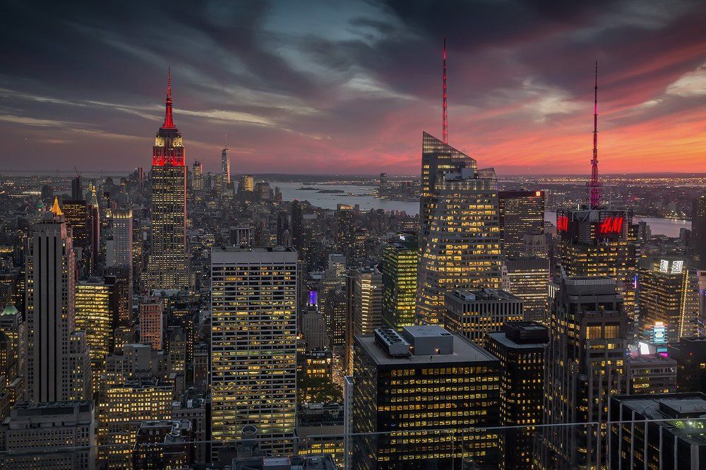 Вечерний Нью-Йорк