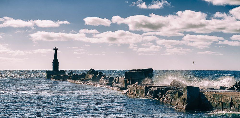 старый маяк...