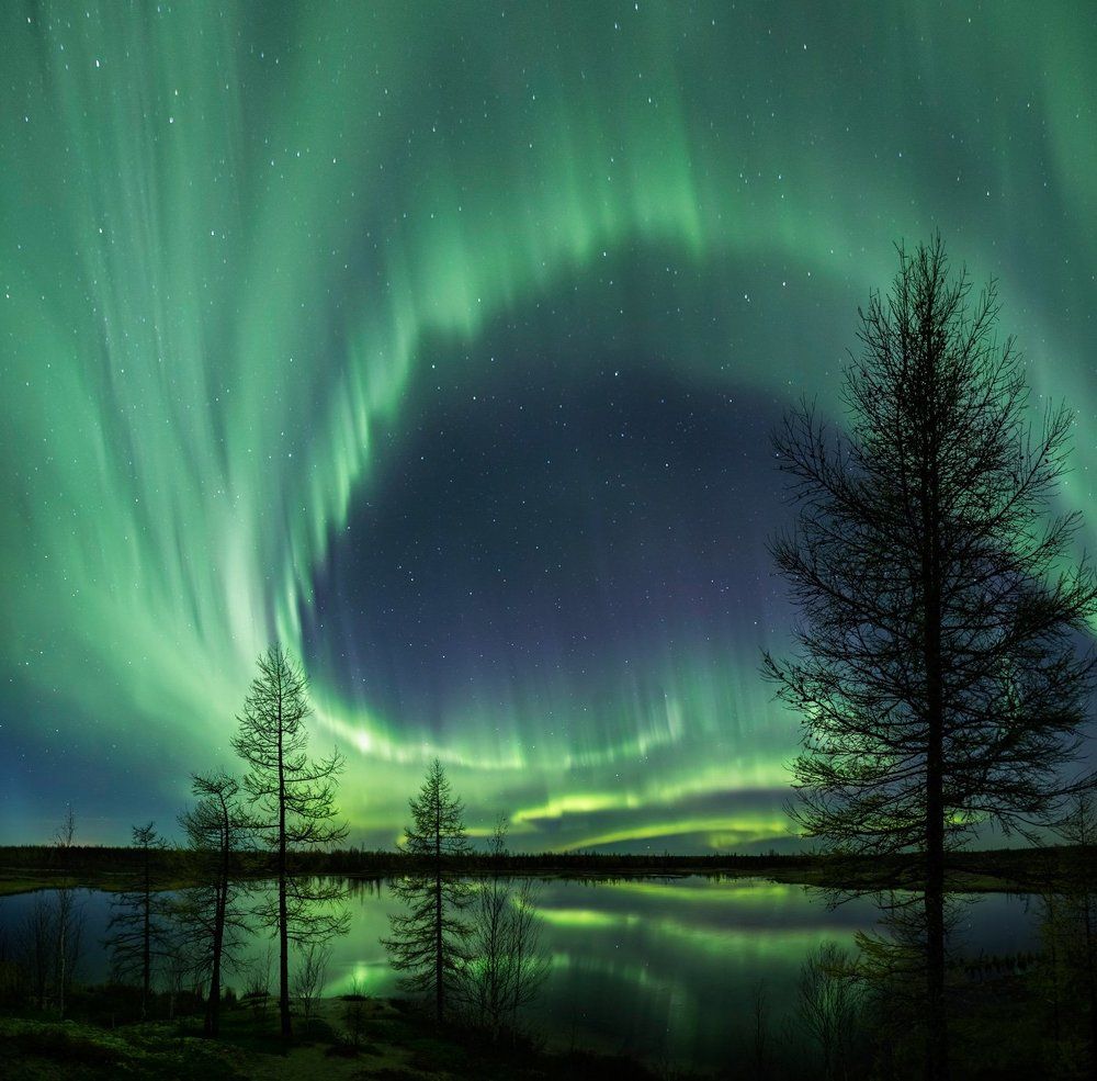 В осеннем танце