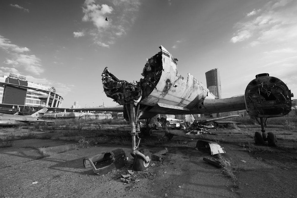 Кладбище старых самолетов-1