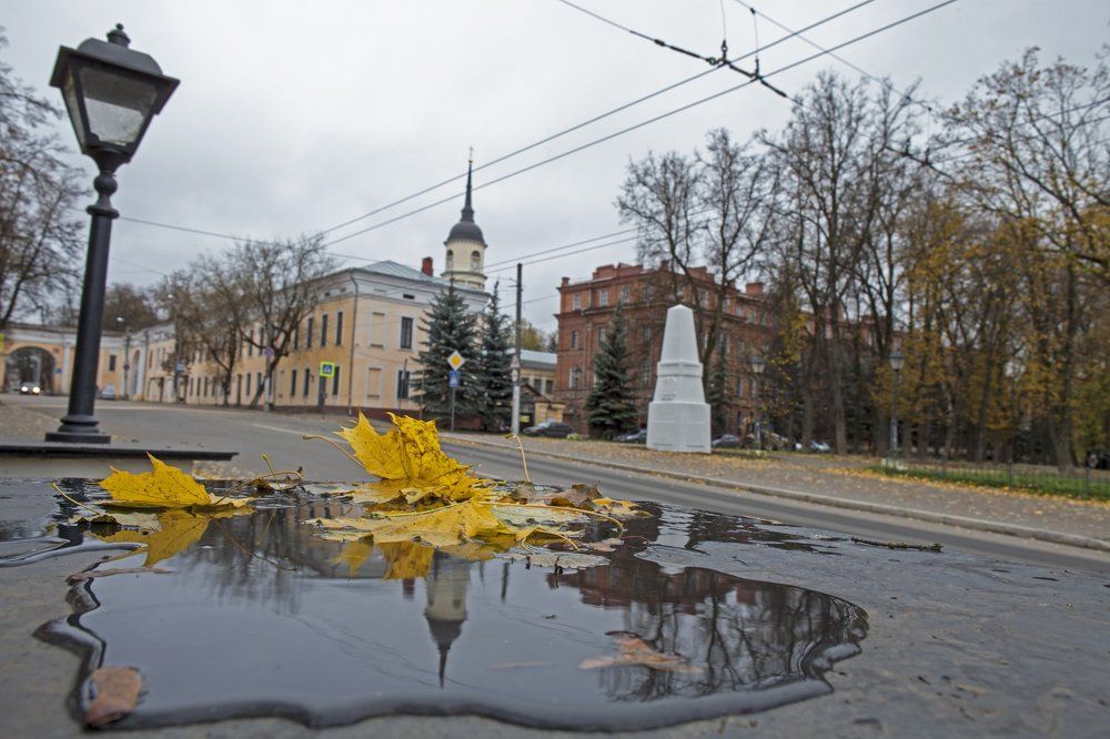 Осень на  старом мосту