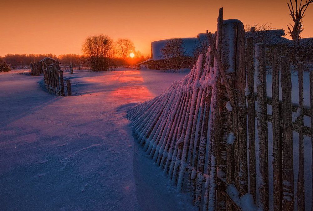 Морозное утро