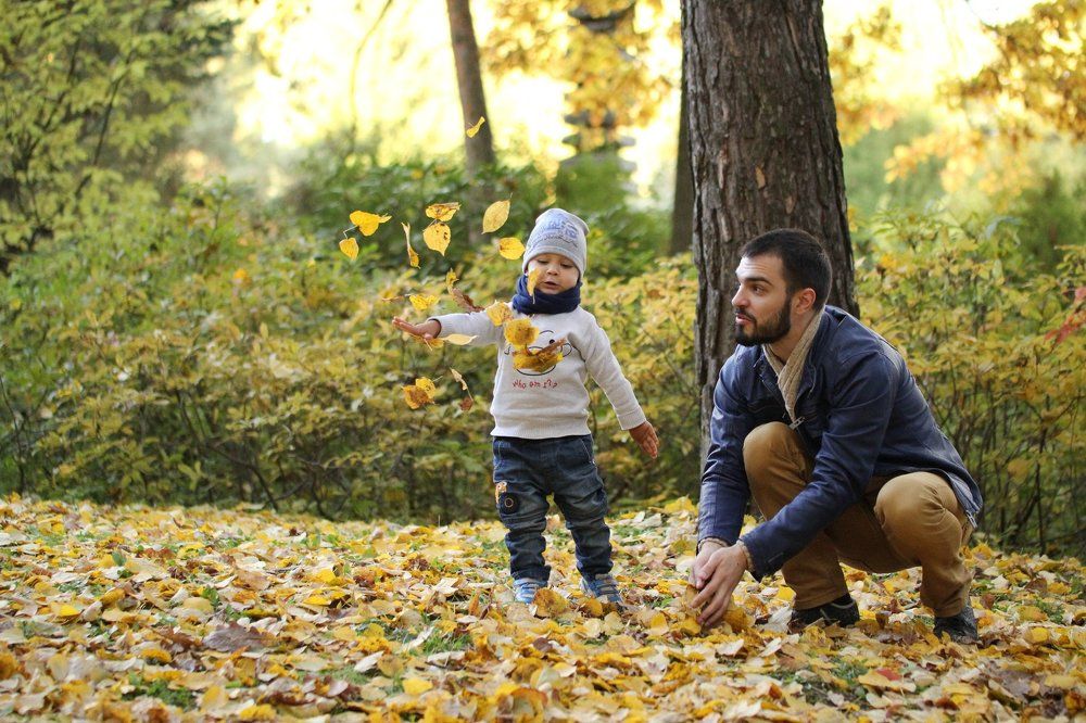 В листопаде