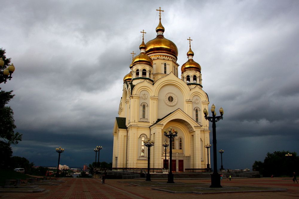 Хабаровск. Спасо-Преображенский кафедральный собор.