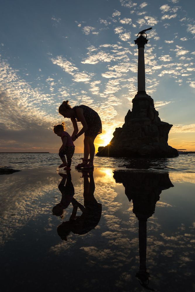 Закат в Севастополе