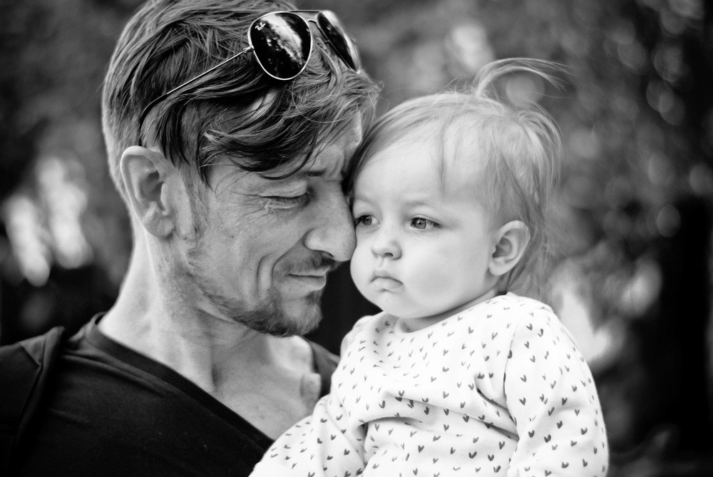 Папа и дочь)