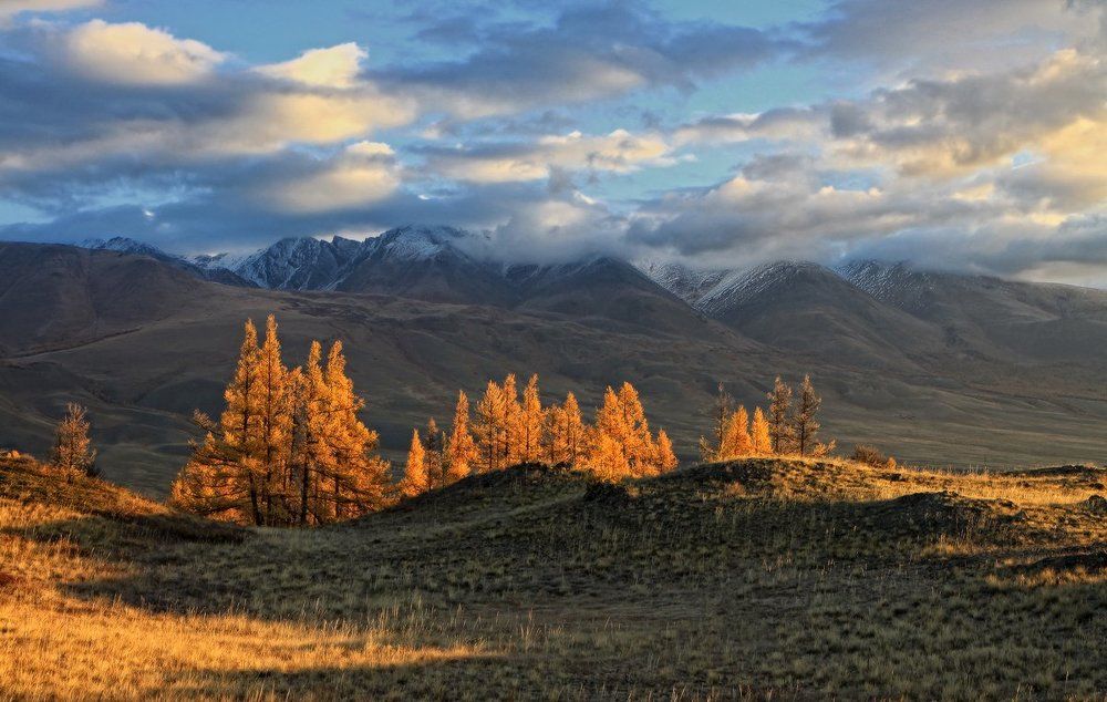 Пламенеет осень