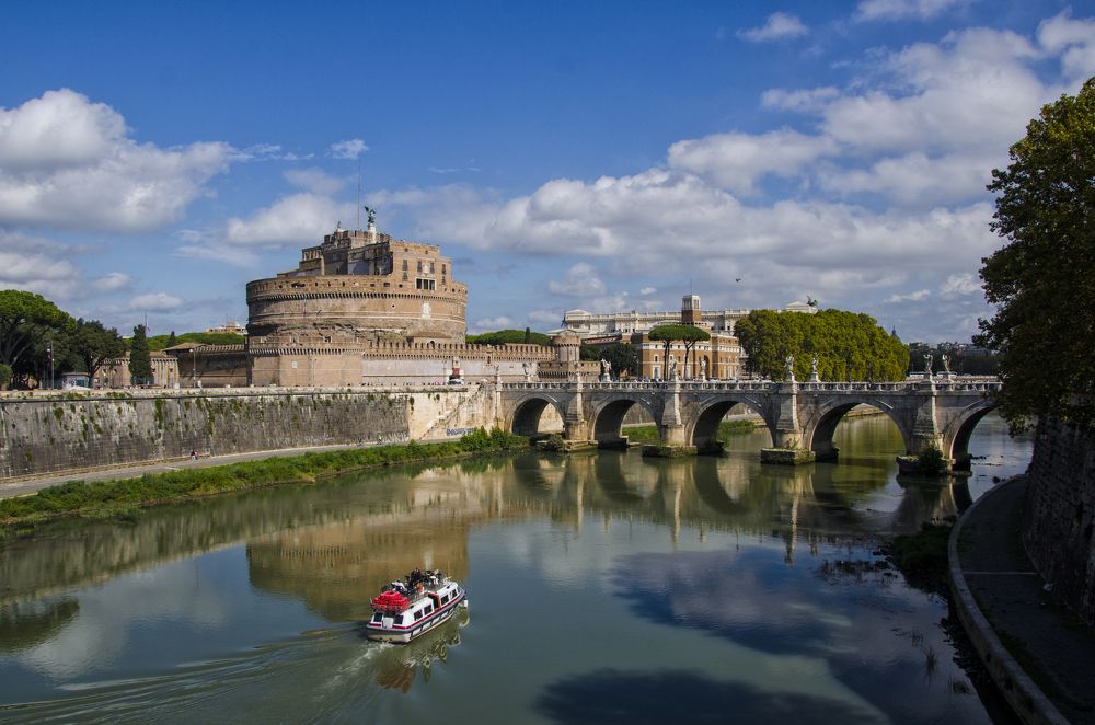 Замок Святого Ангела. Рим. Италия