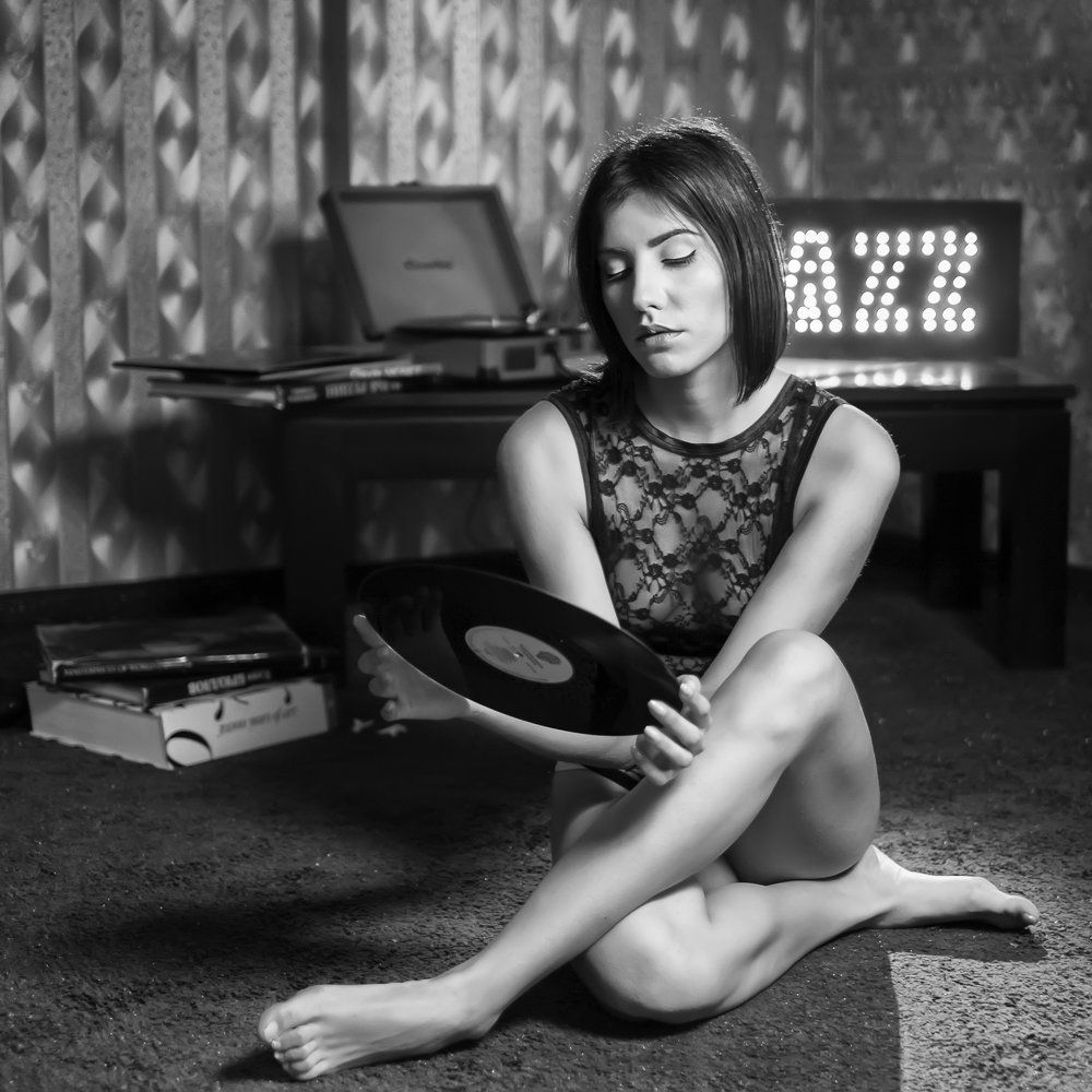 Listening jazz music