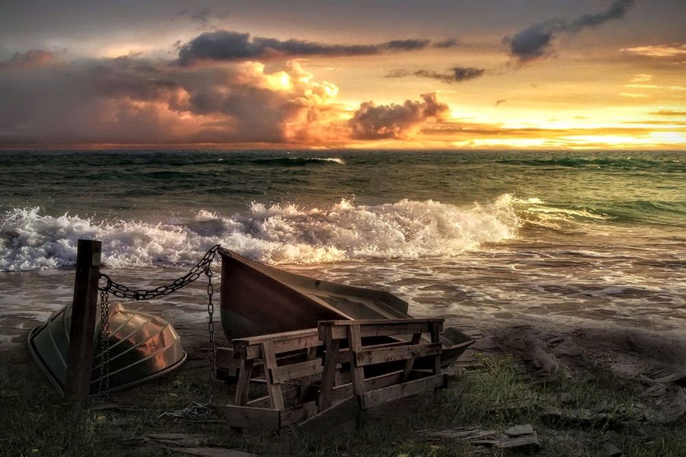 Жизнь у моря.