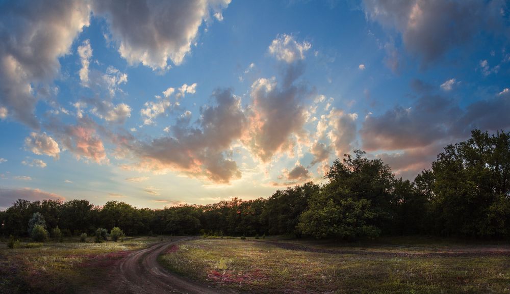 Безмятежность перед закатом.