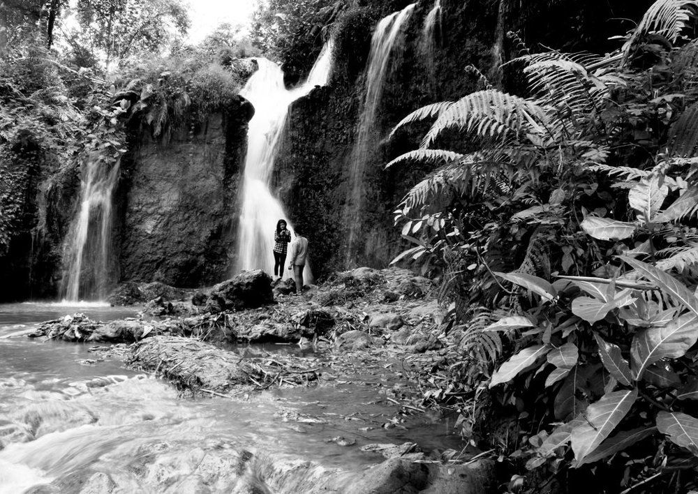 romantic waterfall