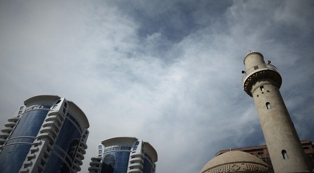 небоскребы