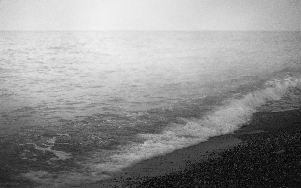 осеннее море