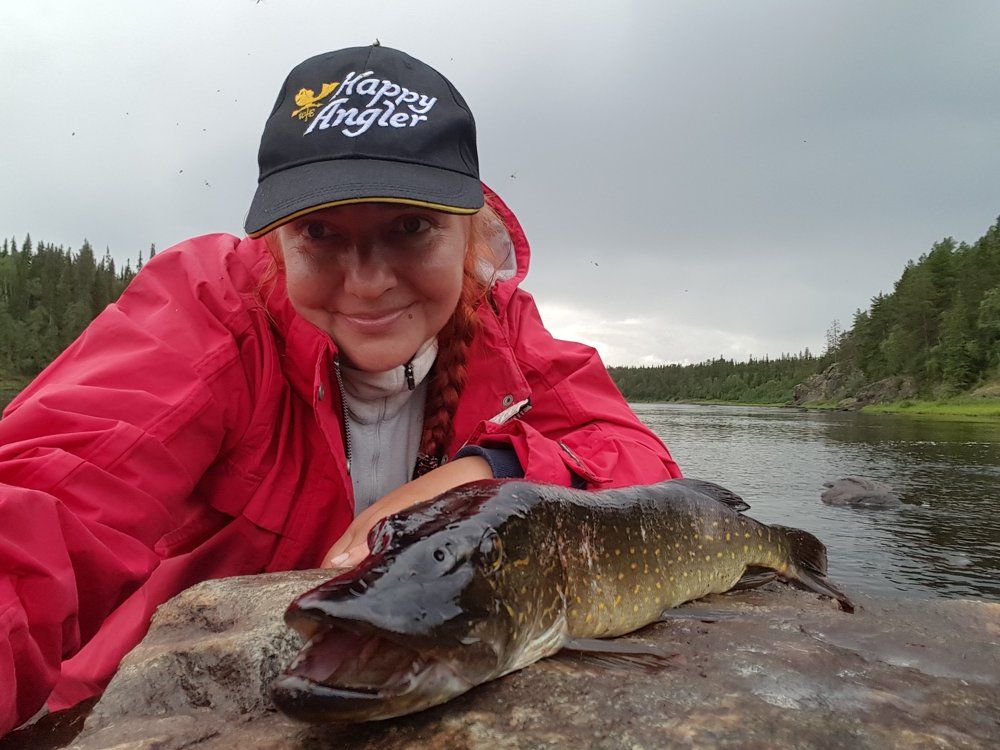 Автопортрет  с рыбалки.