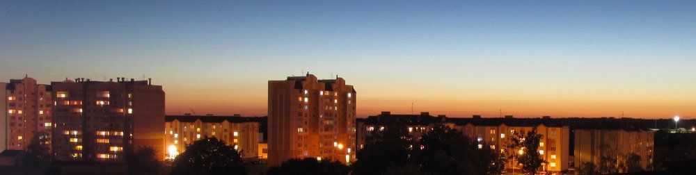 после заката...