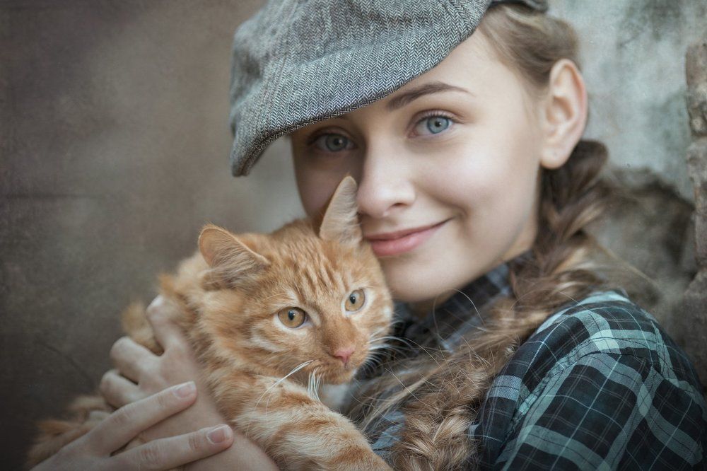 Рыжая любовь))