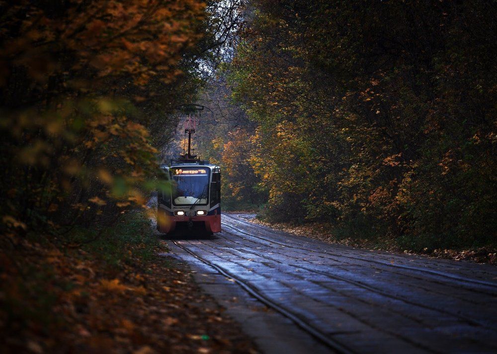 Осенний трамвайчик