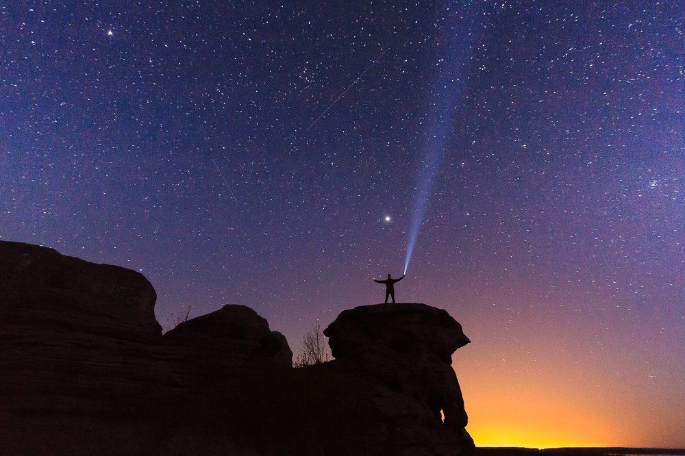 Селфин под Юпитером