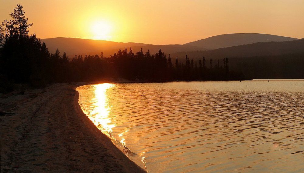 Хибины. Озеро Нъюръявр