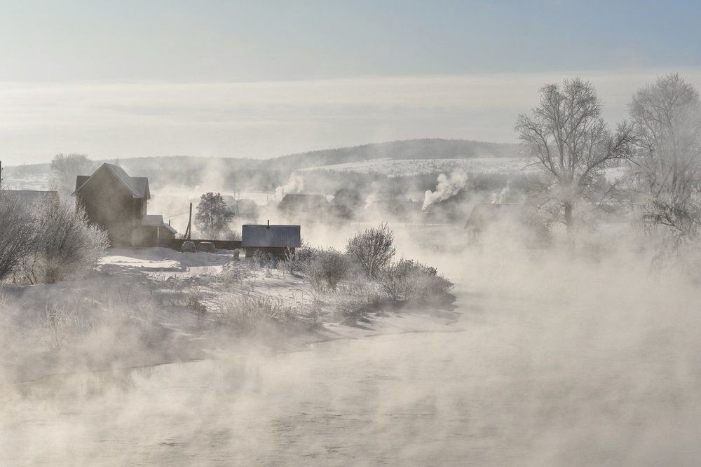 Зимний день в Ключах
