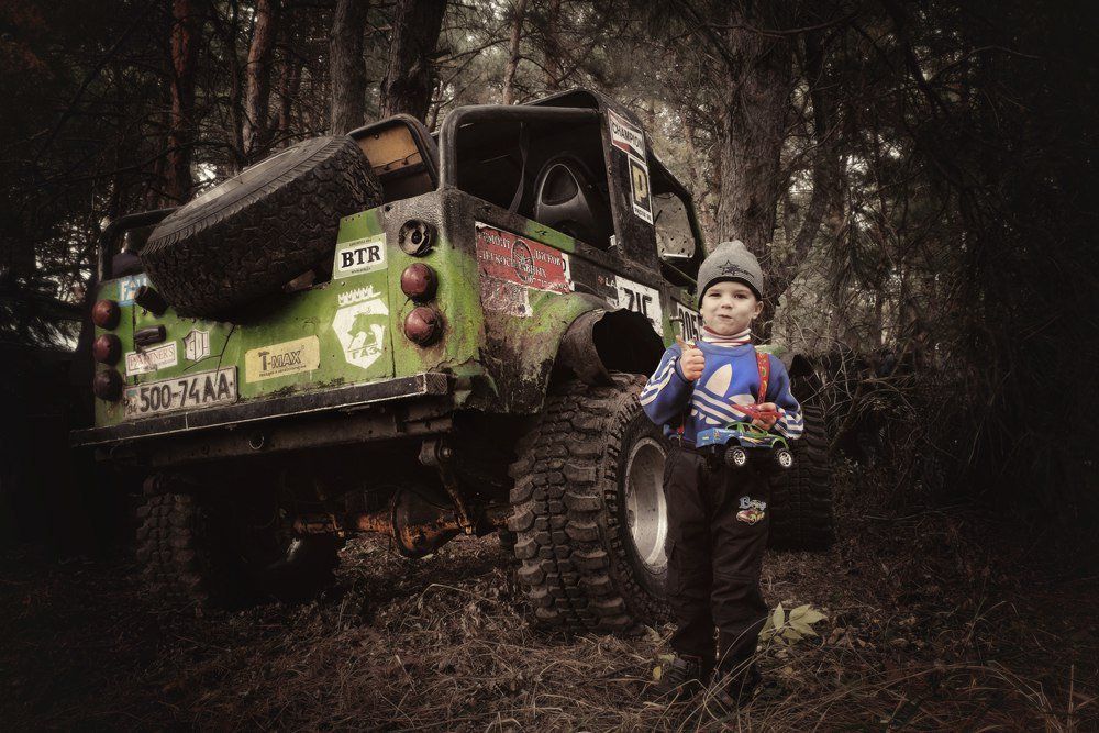 Сын гонщика...