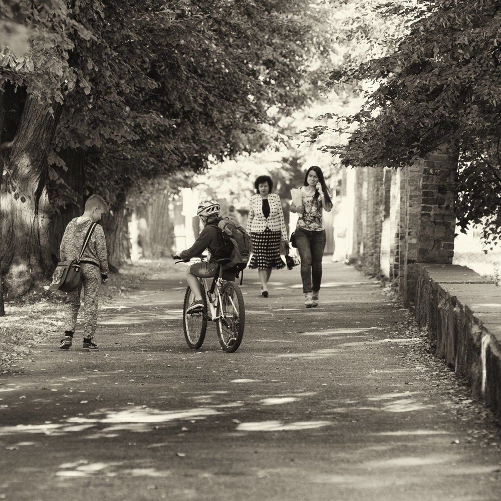 Утро в городе