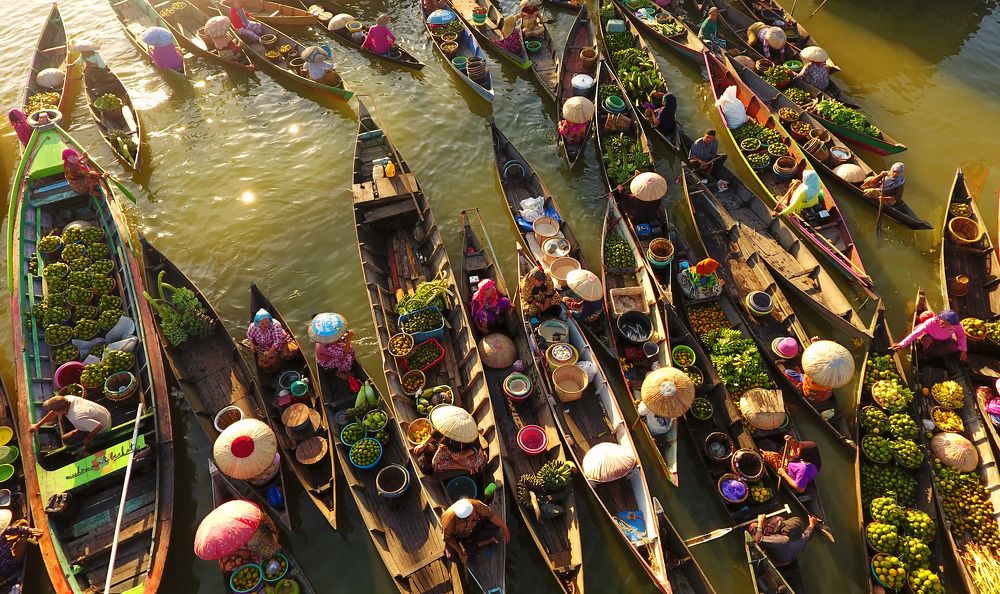 floating market