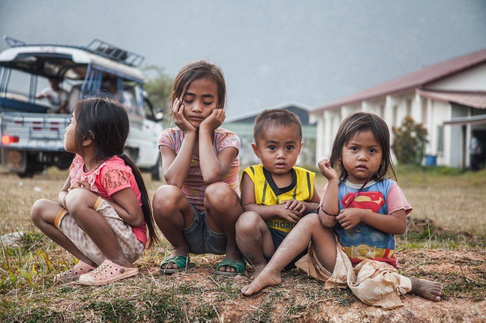 Лаосские дети