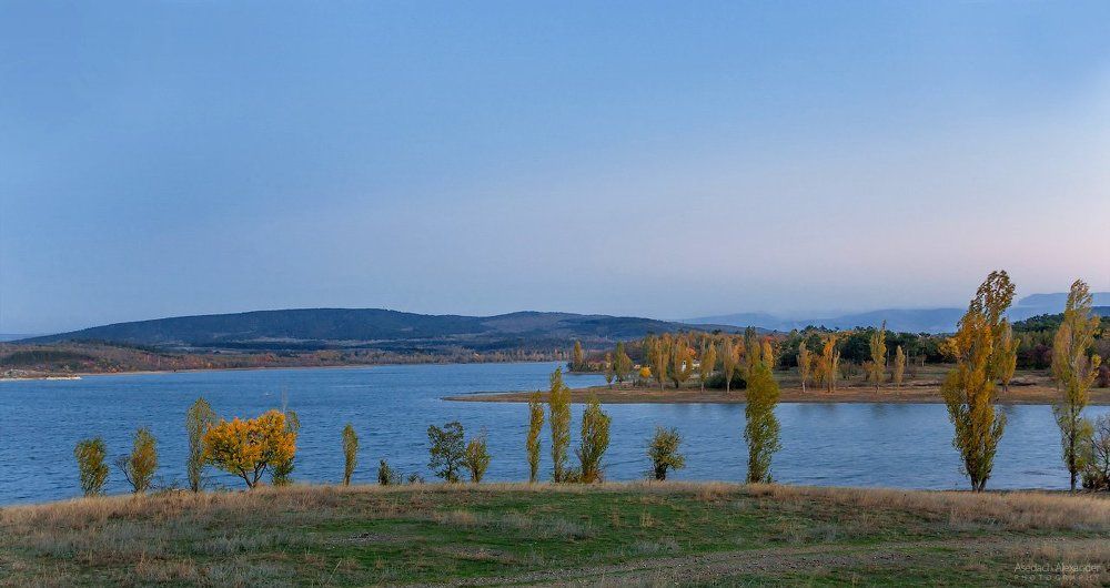 Осенний вечер в Сиферополе