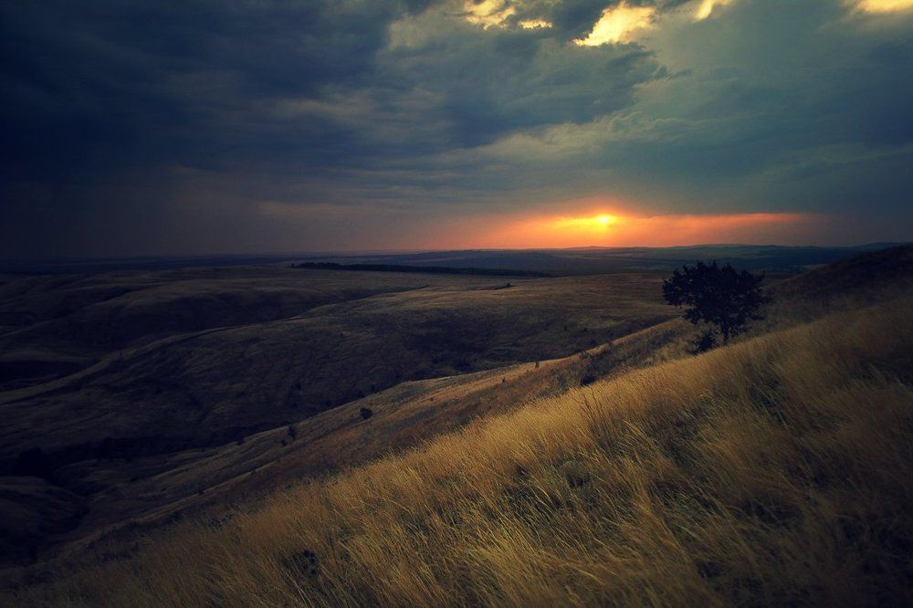 Закат в Меровке