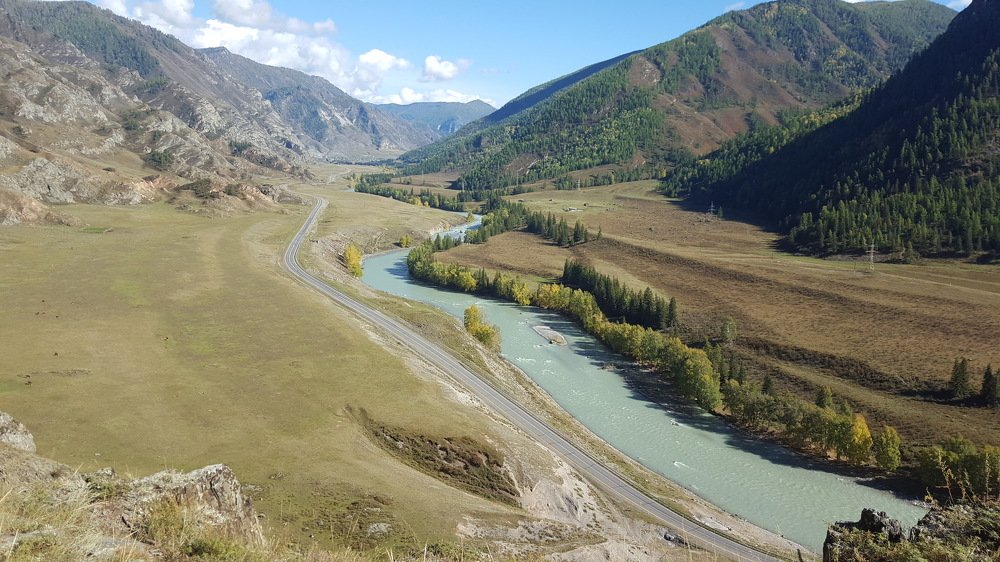Самая живаписная дорога.