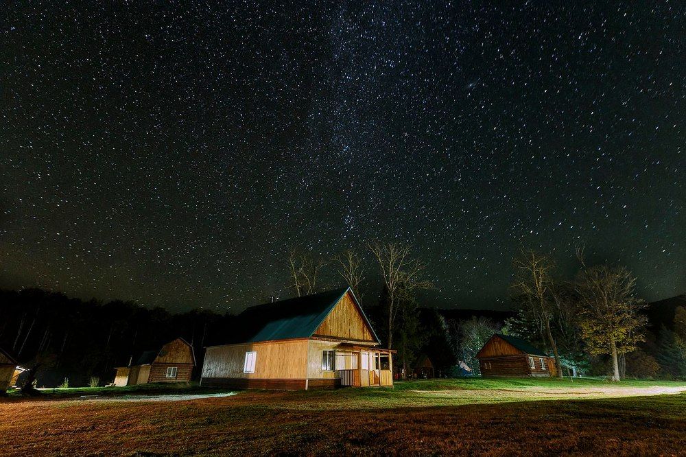 Ночное небо деревни Улунга
