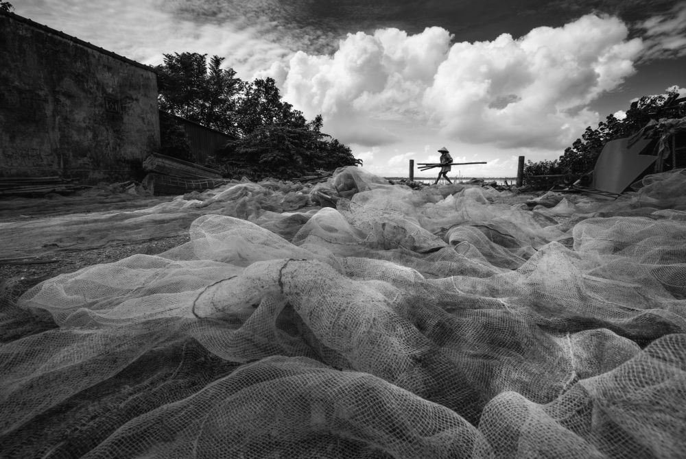 Fishing-net and Cloud