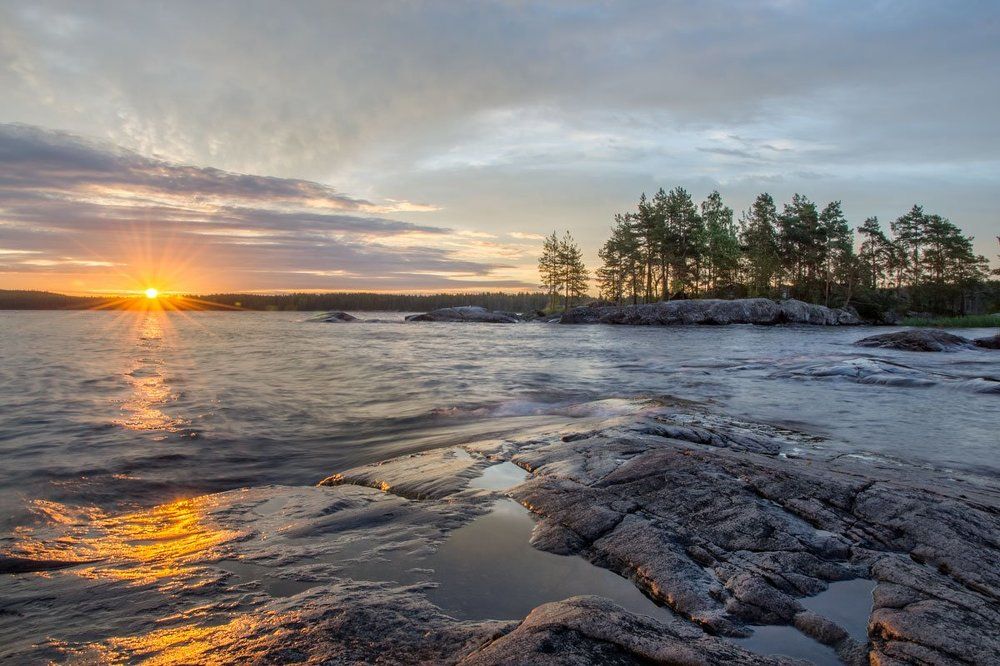 Онега проснулась