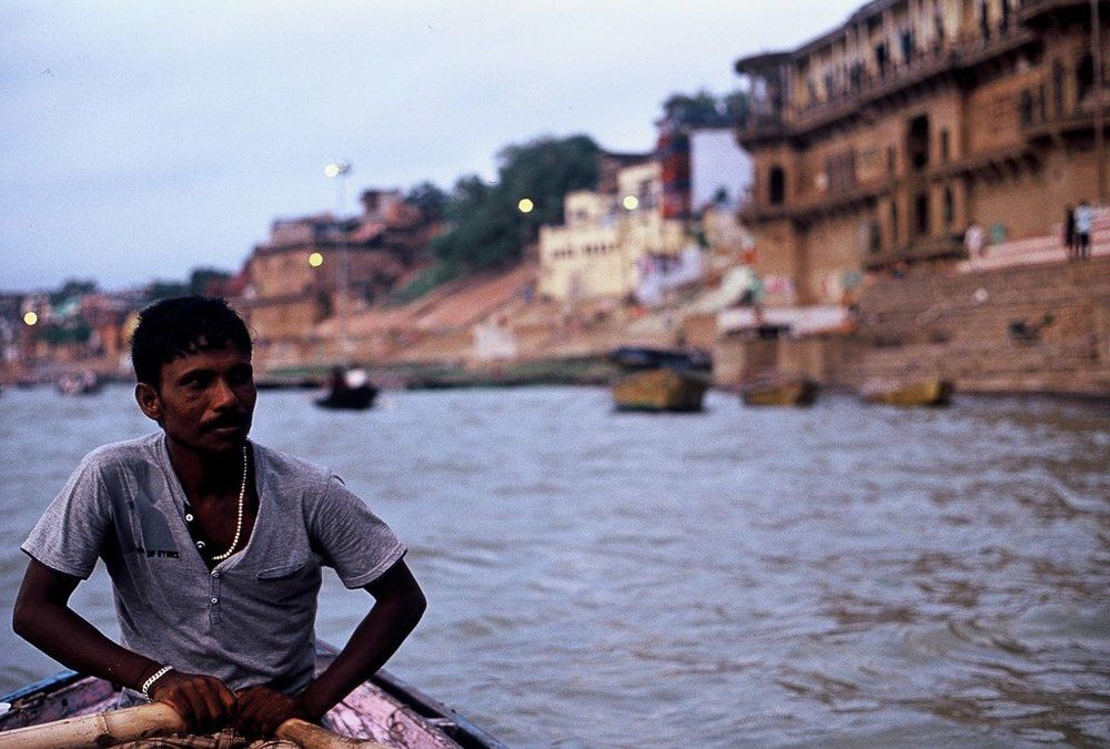 On the river Ganges - Varanasi - India - 35mm