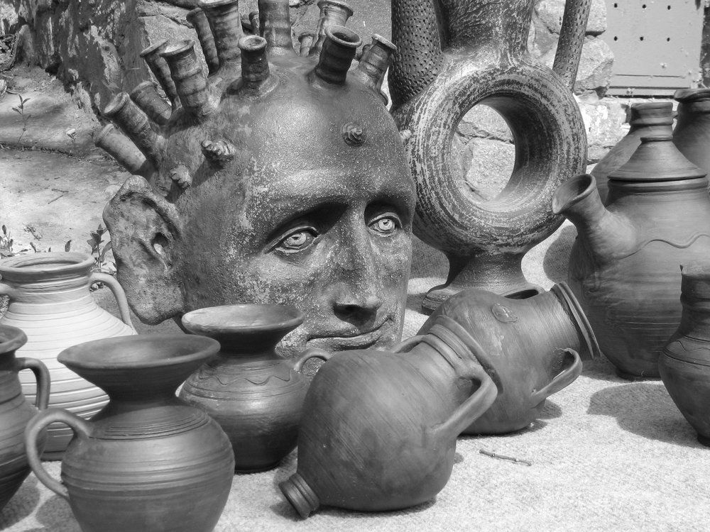 В начале была глина. Первая проба.