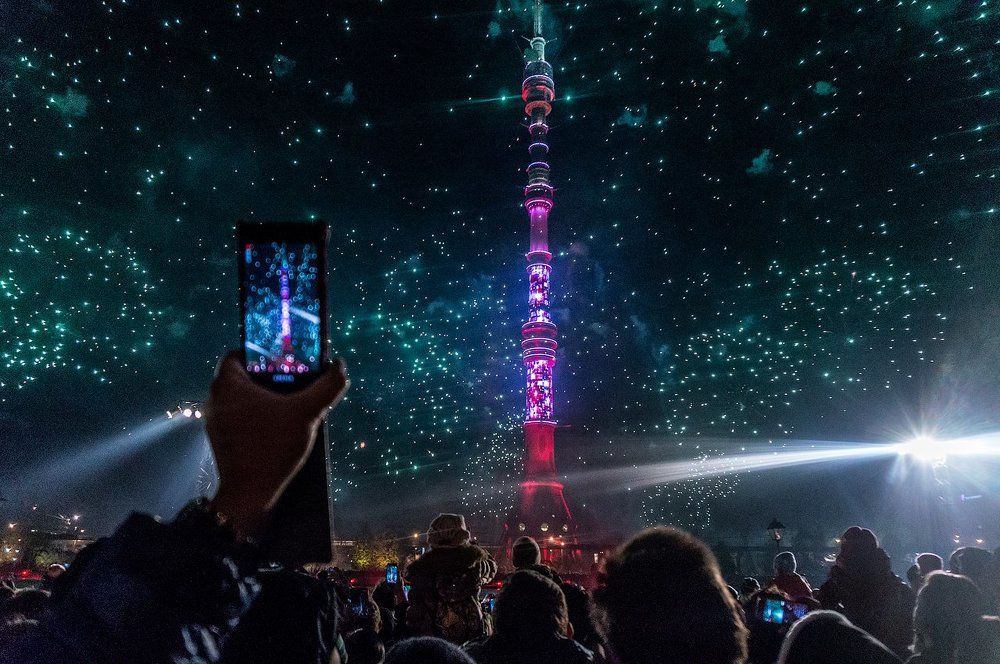 Фестиваль света в Москве