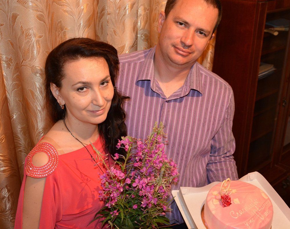 Розовая свадьба