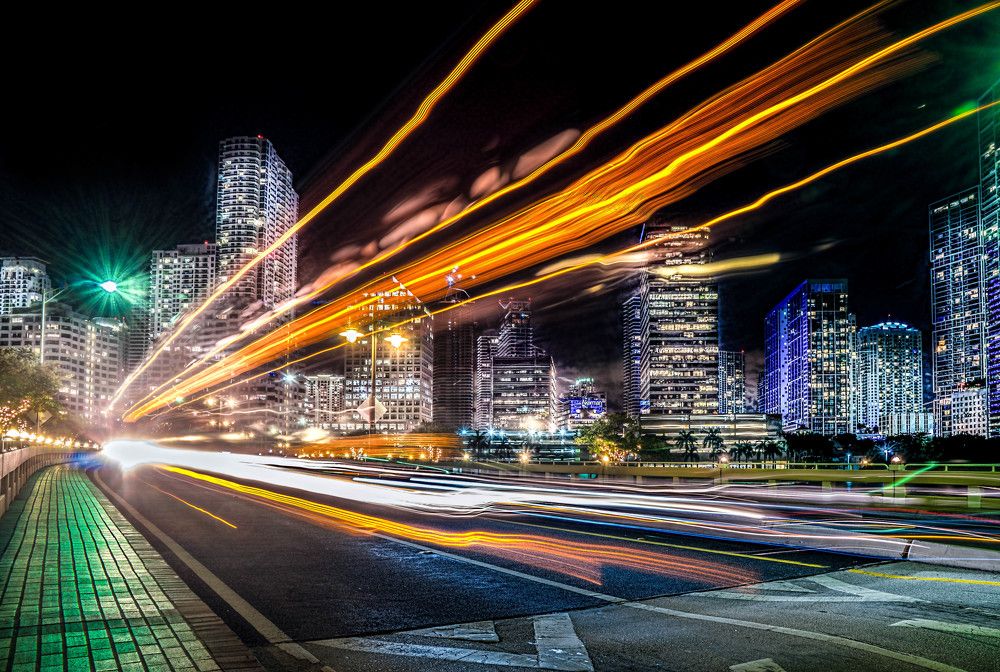 Огни большого города