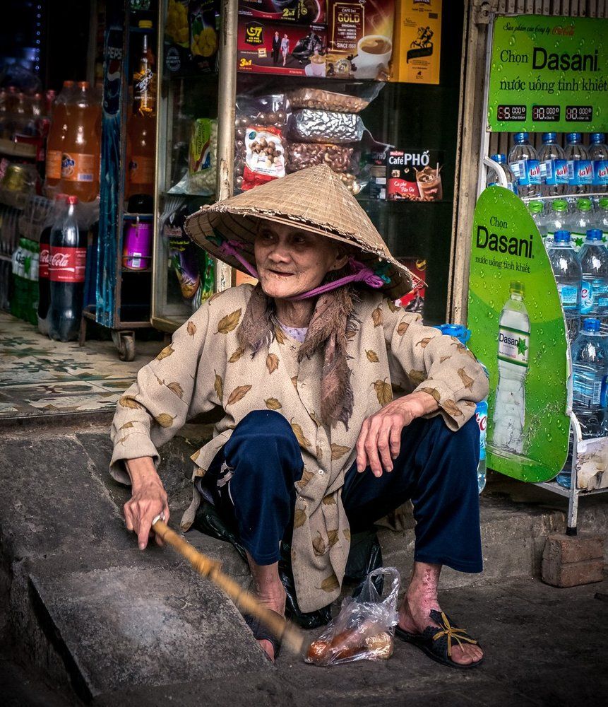 On the streets of Hanoi...