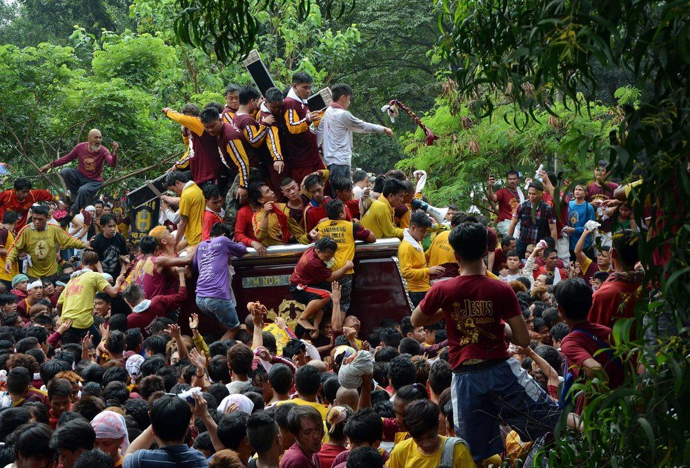 FEAST OF BLACK NAZARENE IN THE PHILIPPINES